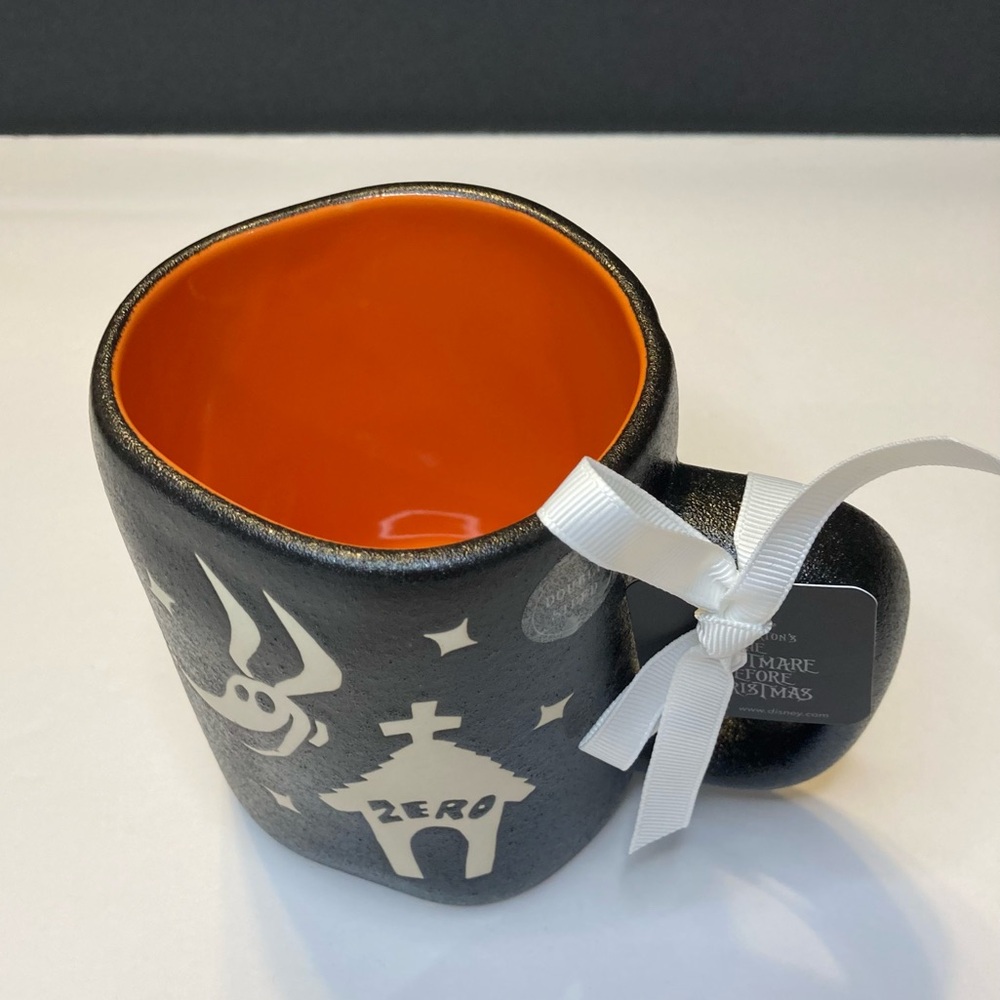 Rae Dunn Disney Tim Burton's The Nightmare Before Christmas Zero Mug - Picture 6 of 9